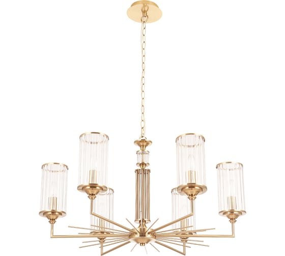 Подвесная люстра Crystal lux GLORIA SP6 BRASS