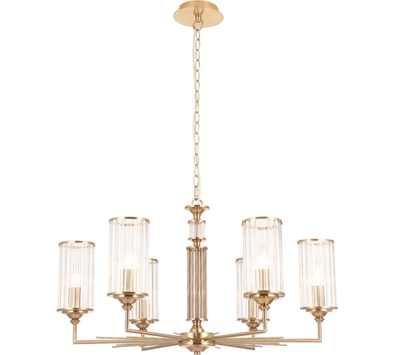 Подвесная люстра Crystal lux GLORIA SP6 BRASS