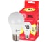 Светодиодная лампочка ЭРА red line eco led a60-10w-827-e27 e27 / е27 10вт груша теплый белый свет Б0028006 3