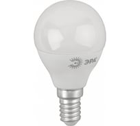 Светодиодная лампочка ЭРА RED LINE ECO LED P458W840E14 E14 / Е14 8Вт шар нейтральный белый свет Б0030023