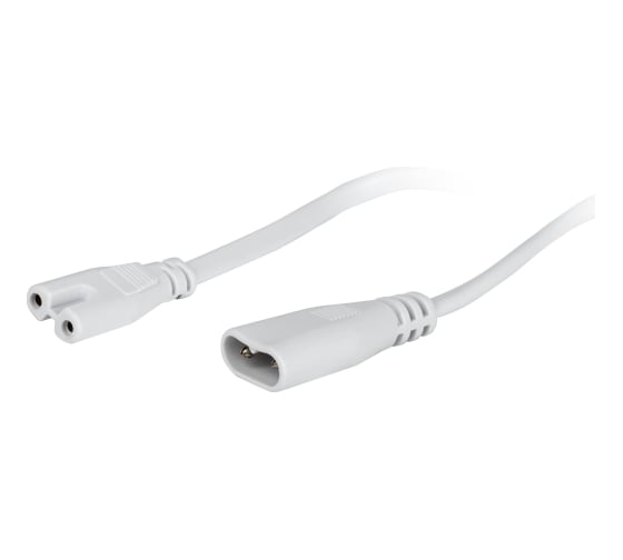 Соединительный кабель для фитолампы ЭРА FITOТ5 (2pin) 0.25 м коннекторы IEC C7 IEC C8 Б0057742