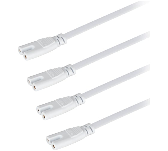 Разветвитель сетевой для фитолампы ЭРА FITO 4х IEC C7 (2 pin) для подключения 4 светильников Б0061036