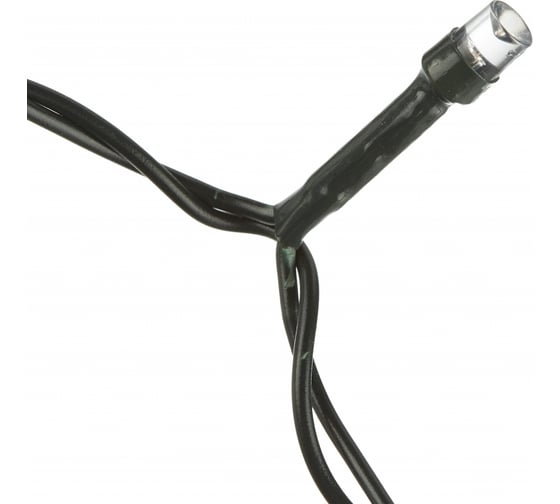 Электрогирлянда ООО Комус 50 led многоцветная, зеленый кабель, 3.95м 2.45м + 1.5м е96343 1499556