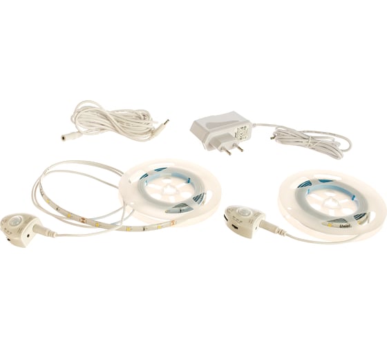 Комплект светодиодной ленты Uniel 2шт.х1,2м, IP65 ULS-R02-6W/4000K/1,2Mx2/DIM UL-00004448