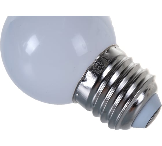 Декоративная светодиодная лампа Volpe LED-G45-1W/RGB/E27/FR/С UL-00005808