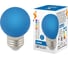 Декоративная светодиодная лампа Volpe LED-G45-1W/BLUE/E27/FR/С UL-00005647 3