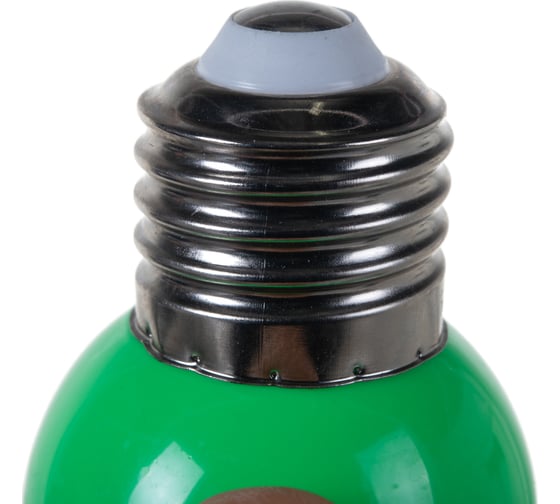 Декоративная светодиодная лампа Volpe LED-G45-1W/GREEN/E27/FR/С UL-00005648