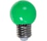 Декоративная светодиодная лампа Volpe LED-G45-1W/GREEN/E27/FR/С UL-00005648 1