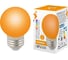 Декоративная светодиодная лампа Volpe LED-G45-1W/ORANGE/E27/FR/С UL-00005650 1