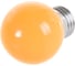 Декоративная светодиодная лампа Volpe LED-G45-1W/ORANGE/E27/FR/С UL-00005650 2