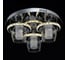 Люстра De City Мадлен 3x40W E14+22W LED 220 V пульт 424011203 3