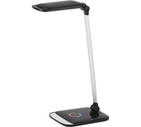 Настольный светильник ЭРА NLED-460-14W-BK-S черный с серебром Б0028439