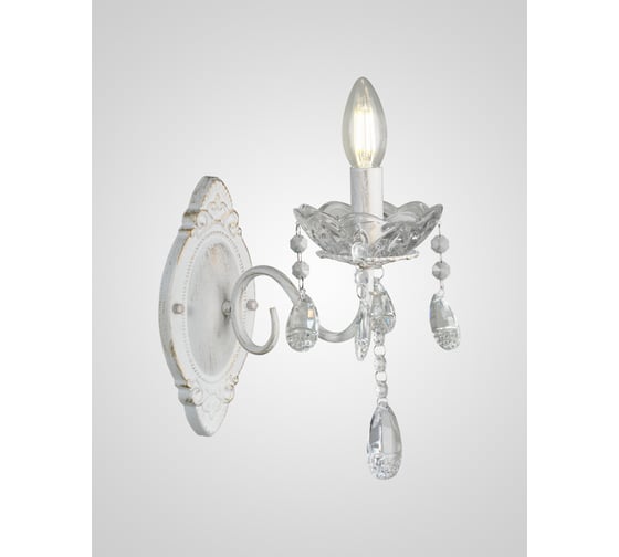 Настенный светильник Мелодия Света p6797-1w wt+gd 000029166