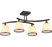 Потолочная люстра ВИНКРУС Grey+CH, E27x4x60W N2467/4