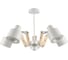 Потолочная люстра ВИНКРУС, светодиодная Matt WT+CH, LED 40W MD3533/5A 1