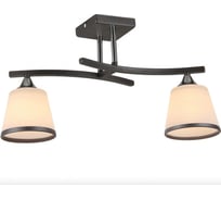 Потолочная люстра ВИНКРУС Grey+CH, E27x2x60W N2467/2