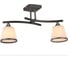 Потолочная люстра ВИНКРУС Grey+CH, E27x2x60W N2467/2 1