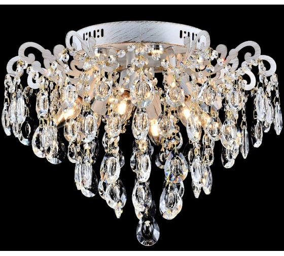 Потолочная люстра ВИНКРУС WH+GOLD, E14x6x60W+LED 6x2W XE4032/6 1
