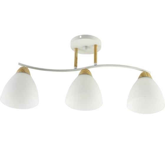 Потолочная люстра ВИНКРУС WH+WOOD, E27x3x60W XA1452B/3 1