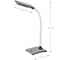 Настольный светильник Ultraflash UF-714 C08 серый Led 7Вт 13784 2
