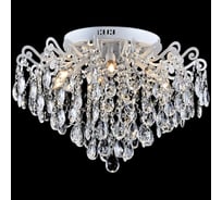 Потолочная люстра ВИНКРУС WH+SILVER, E14x7x60W+LED 7x2W XE4033/7