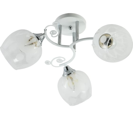 Потолочная люстра ВИНКРУС WH+CR, E27x3x60W XA1435B/3 1