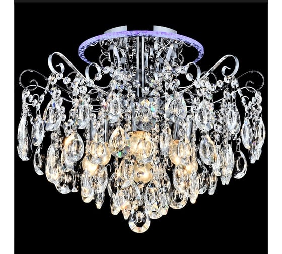 Потолочная люстра ВИНКРУС CR, E27x6x60W+LED 1x6W XE4014/6 1