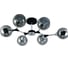 Потолочная люстра ВИНКРУС BK+CR, E27x6x60W XA1360/6 1