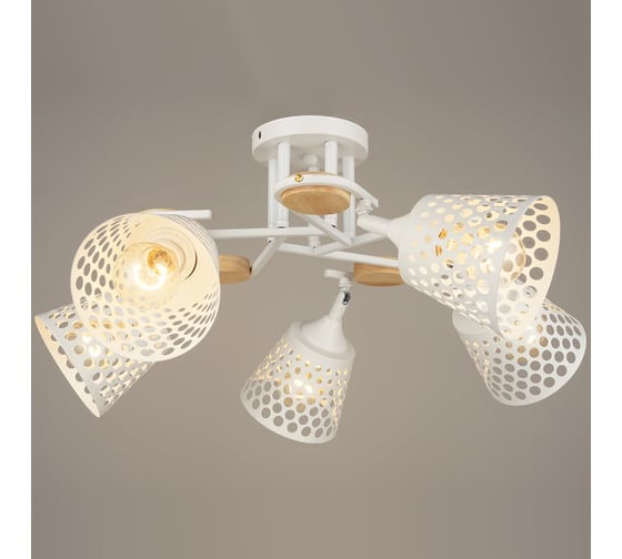 Потолочная люстра ВИНКРУС WT, E27x3x60W N4218/5