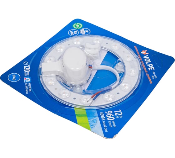 ULE-Q930-12W/4000K IP40 CLEAR Volpe UL-00010959
