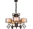 Подвесная люстра GLOBO LIGHTING juan globo 69008-5H 1