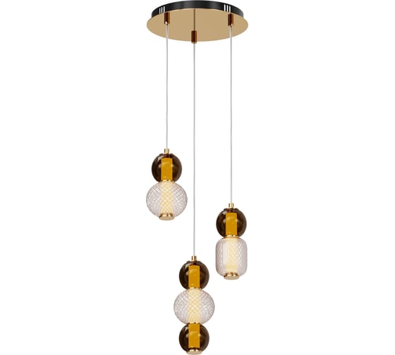 Подвесной светильник MAYTONI drop led 33w металл золото MOD273PL-L33G3K