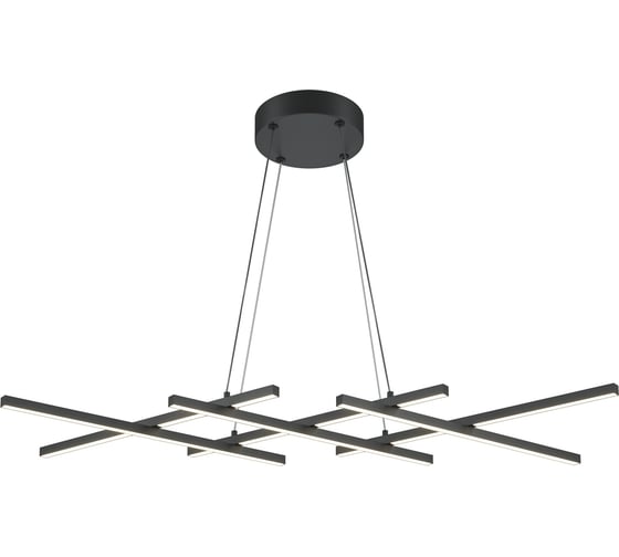 Подвесной светильник MAYTONI halo led 40w алюминий черный MOD244PL-L50BK