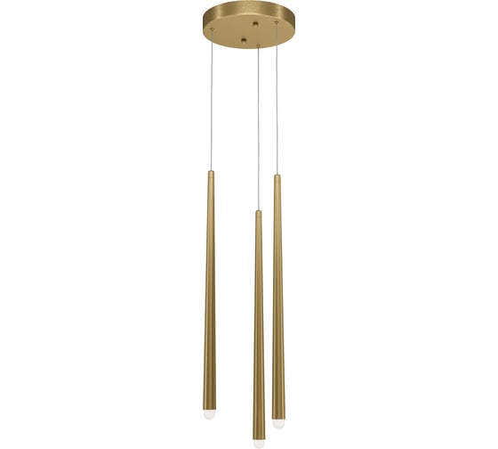 Подвесной светильник MAYTONI cascade led 18w алюминий латунь MOD132PL-L36BSK1 1