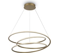 Подвесной светильник MAYTONI nola led 100w алюминий латунь MOD100PL-L88BSK