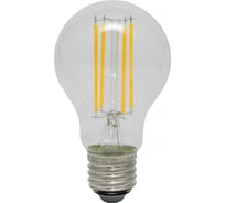 Светодиодная филаментная лампа СТАРТ в колбе лон LED F-GLSE27 9W27