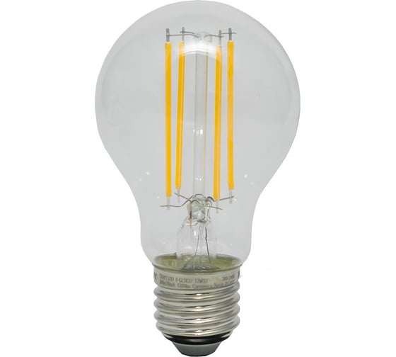 Светодиодная филаментная лампа СТАРТ в колбе лон LED F-GLSE27 9W40