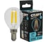 Светодиодная филаментная лампа в колбе шар СТАРТ LED F-SphereE14 7W40 2
