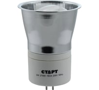 Декоративная люминесцентная лампа СТАРТ 9WRFL50GU5.3 2700K10Y Р