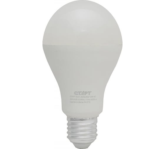Светодиодная лампа (в колбе лон) СТАРТ ECO LEDGLSE27 25W 40 1