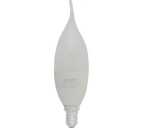 Светодиодная лампа (в колбе свеча витая) СТАРТ ECO LEDFlameE14 7W 65