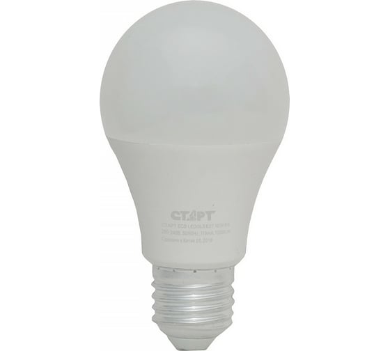 Светодиодная лампа (в колбе лон) СТАРТ ECO LEDGLSE27 15W 65 1