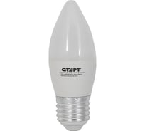 Светодиодная диммируемая лампа в колбе свеча СТАРТ LEDCandleE27 7W 27 Dim Step