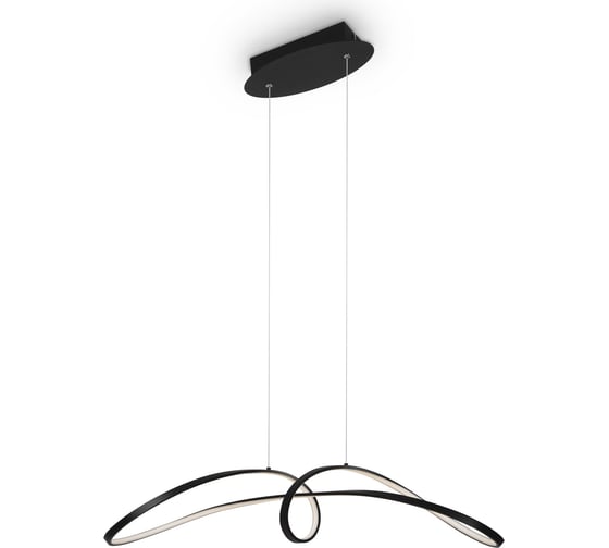 Подвесной светильник MAYTONI curve led 42w алюминий черный MOD156PL-L52B4K 1