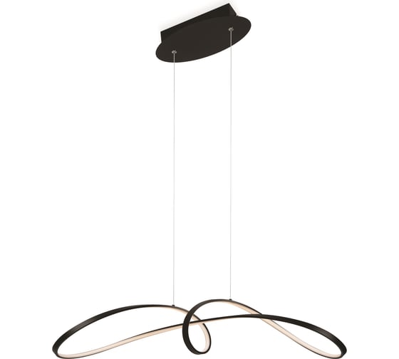 Подвесной светильник MAYTONI curve led 42w алюминий черный MOD156PL-L52B4K