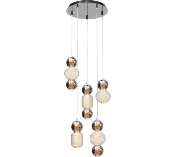 Подвесной светильник MAYTONI drop led 80w металл хром MOD273PL-L80CH3K