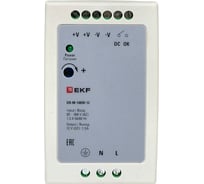 Блок питания на дин рейку EKF 100Вт, Uвх 220 В AC m, Uвых - 12 В DC постоянного тока DR-M-100W-12