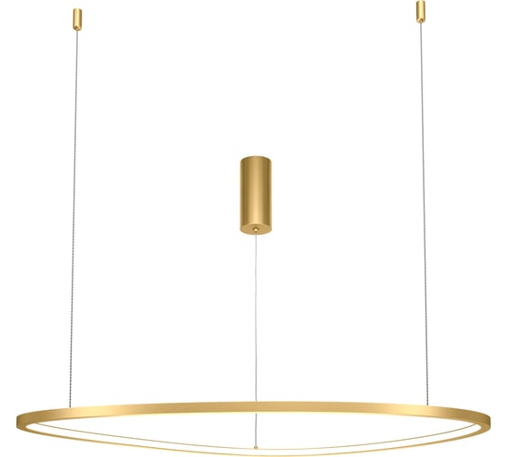 Подвесной светильник MAYTONI glint led 36w алюминий латунь MOD072PL-L36BSK