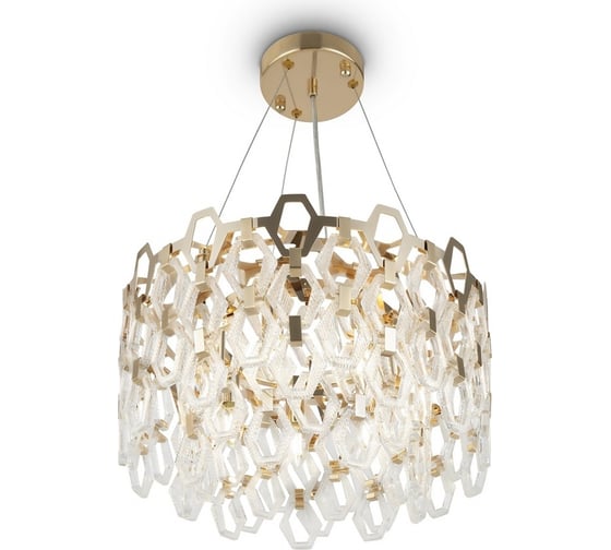 Подвесной светильник MAYTONI tissage 7хe14x40w металл золото MOD490PL-07G 1