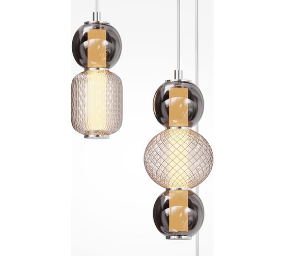 Подвесной светильник MAYTONI drop led 33w металл хром MOD273PL-L33CH3K